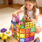 Coodoo Kids Toys Magnetic Tiles Starter Set Classroom Must Haves, Magnetic Blocks for Toddlers Magnet Building Toys Preschool Montessori Learning Games for 3+ Year Old Boys & Girls
