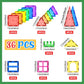 Coodoo Kids Toys Magnetic Tiles Starter Set Classroom Must Haves, Magnetic Blocks for Toddlers Magnet Building Toys Preschool Montessori Learning Games for 3+ Year Old Boys & Girls