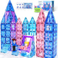 Coodoo Diamond Magnetic Tiles & Building Blocks 60 PCS — Princess Toys for Girls & Boys Birthday & Xmas Present