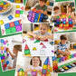 Coodoo Kids Toys Magnetic Tiles Starter Set Classroom Must Haves, Magnetic Blocks for Toddlers Magnet Building Toys Preschool Montessori Learning Games for 3+ Year Old Boys & Girls