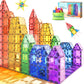 Coodoo Magnetic Tiles Kids Toys STEM Magnet Toy Magnetic Blocks Building Preschool Learning Sensory Montessori Toys for 3+ Year Old Safe Creativity Toddler Kids Toy 40PCS