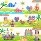 Coodoo Magnetic Tiles Kids Toys STEM Magnet Toy Magnetic Blocks Building Preschool Learning Sensory Montessori Toys for 3+ Year Old Safe Creativity Toddler Kids Toy 40PCS