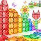Coodoo Diamond Magnetic Tiles Kids Toys for Toddlers STEM Magnetic Blocks 30 PCS