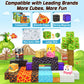 Coodoo 84 PCS Magnetic Blocks Magic Portal Forest Edition Outdoor Toys for Kids