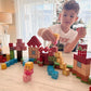 Coodoo 72 PCS Magnetic Blocks Magic Teleport Pipes Set Montessori Stem Outdoor Toys for Boys