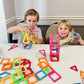 Coodoo Upgraded Magnetic Blocks Tough Tiles STEM Toys for 3+ Year Old Boys and Girls Learning by Playing Games for Toddlers Kids