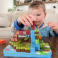 Coodoo Magnetic Blocks Travel Toys with Portable Metal Tin 40 PCS STEM Learning & Sensory Fun
