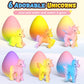 Coodoo Unicorn Hatching Rainbow Eggs for Kids - 6 Pack Unicorn Toys Craft Kits for Boys & Girls