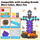 Coodoo 110PCS Magnetic Blocks Magic Sword Portal Set Building Toys Stem Christmas and Birthday Gifts