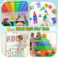 Coodoo Diamond Magnetic Tiles Kids Toys for Toddlers STEM Magnetic Blocks 30 PCS