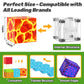 Coodoo 84 PCS Magnetic Blocks Magic Portal Set Creative Kids Games Stem Learning Toys