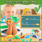 Coodoo Dinosaur Toys Magnetic Tiles 3D Movable Dinos Montessori Sensory Toys Christmas and Birthday gifts