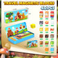 Coodoo Magnetic Blocks Travel Toys with Portable Metal Tin 40 PCS STEM Learning & Sensory Fun