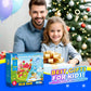 Coodoo 110 PCS Magnetic Blocks Games & Frozen Set valentines gifts for kids Montessori Stem Construction Toys