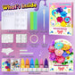 Coodoo DIY Flower Craft Kits, Magic Dyeing Florist Bouquet Maker Art Supplies Arts and Crafts Stem Toys for 3-5 Year Olds