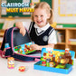 Coodoo Magnetic Blocks Travel Toys with Portable Metal Tin 40 PCS STEM Learning & Sensory Fun