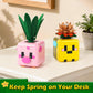 Coodoo Botanicals Plants Building Blocks Boys Girls Teens Adult Desk Room Decor Displays, Creative Christmas Stocking Stuffers