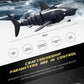 2.4G Remote Control Shark Toy 1:18 Scale High Simulation Shark for Swimming Pool Bathroom Great Gift RC Boat Toys for 6+