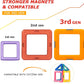 Magnetic Tiles Building Block 138 Pieces